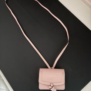 Kate Spade Blush Pink Apple AirPod Pro Leather Case